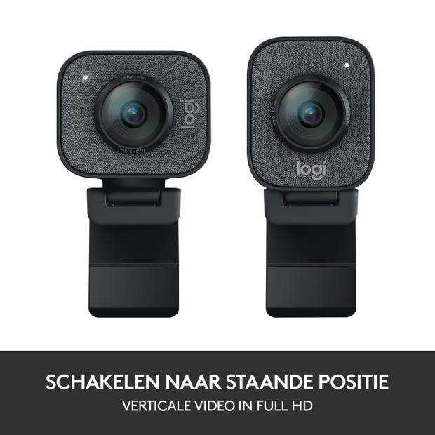 Logitech webcam StreamCam (Zwart)