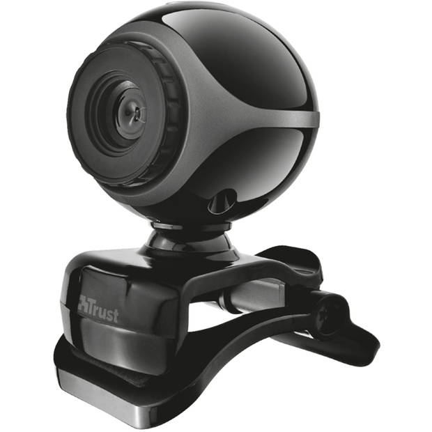 Trust webcam Exis (Zwart)