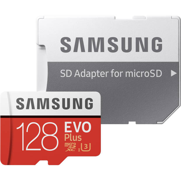 Samsung geheugenkaart microSD 128GB EVO+