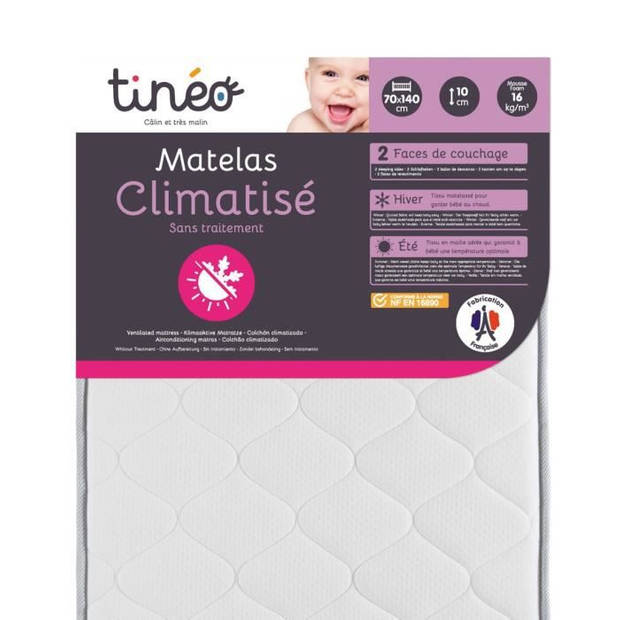 TINEO Matras met airconditioning 60x120x10