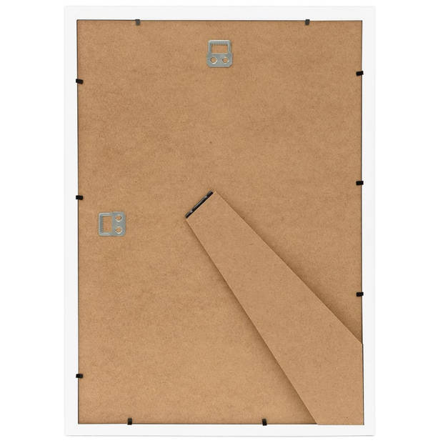 vidaXL Fotolijsten 5 st voor wand of tafel 59,4x84 cm MDF wit