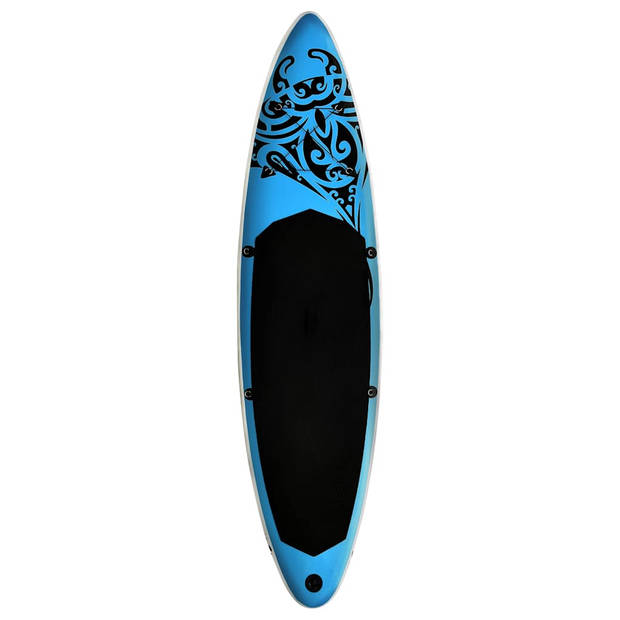 vidaXL Stand Up Paddleboardset opblaasbaar 366x76x15 cm blauw