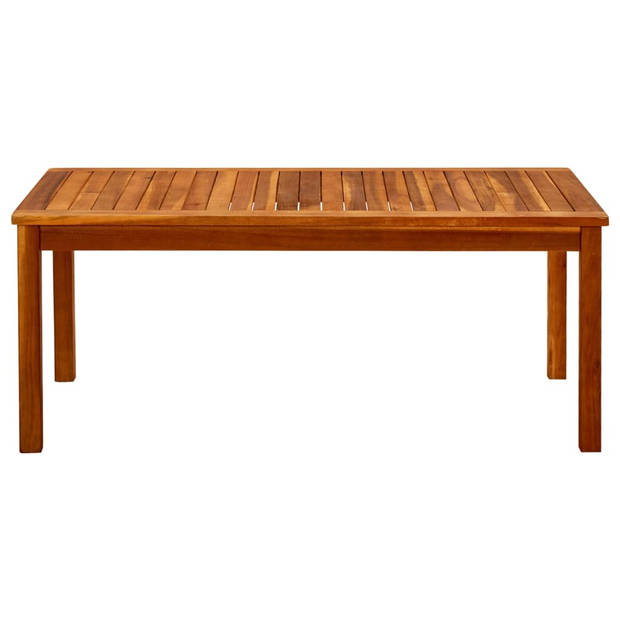 vidaXL Tuintafel 110x60x45 cm massief acaciahout