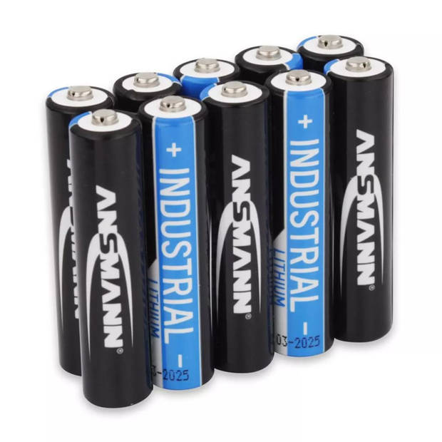 Ansmann Industriële lithiumbatterijen AAA 10 stuks 1501-0010