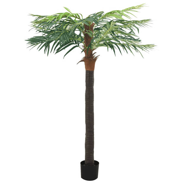 The Living Store Phoenixpalm - Kunstplant - 205 - 215 cm - Gedetailleerde bladeren - Nooit verwelkend - Groen