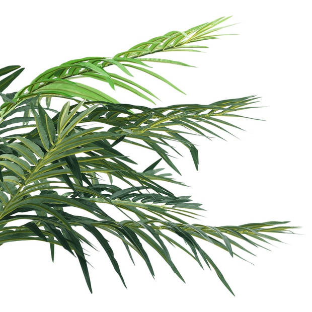 The Living Store Phoenixpalm - Kunstplant - 205 - 215 cm - Gedetailleerde bladeren - Nooit verwelkend - Groen