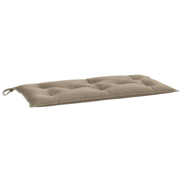 vidaXL Tuinbankkussen 110x50x7 cm oxford stof taupe