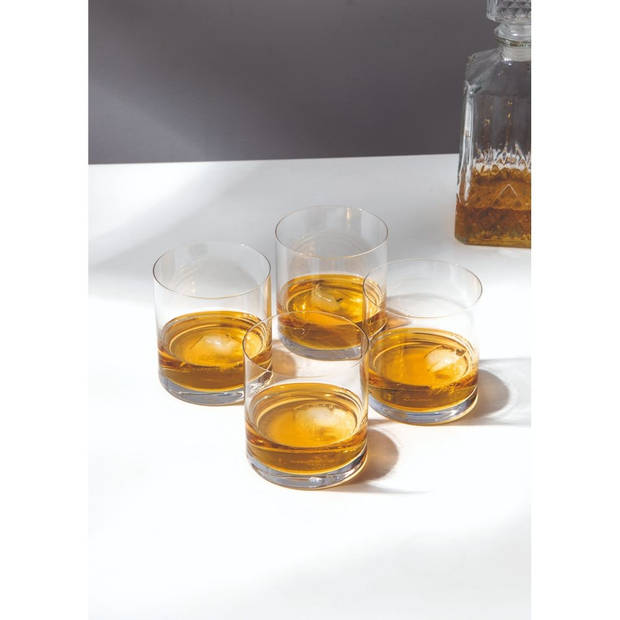 Set van 4 Whiskyglazen, 426 ml - Mikasa Julie