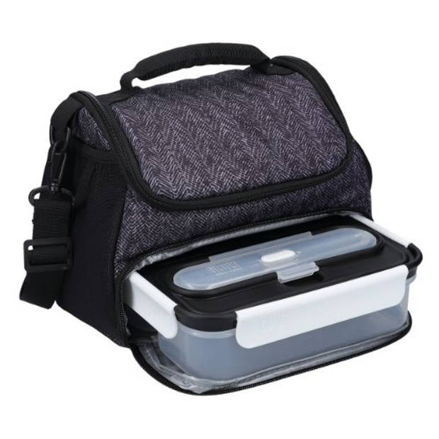 BUILT New York - Lunchbox met RVS Bestekset, 1 L - BUILT New York Professional