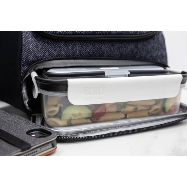 BUILT New York - Lunchbox met RVS Bestekset, 1 L - BUILT New York Professional