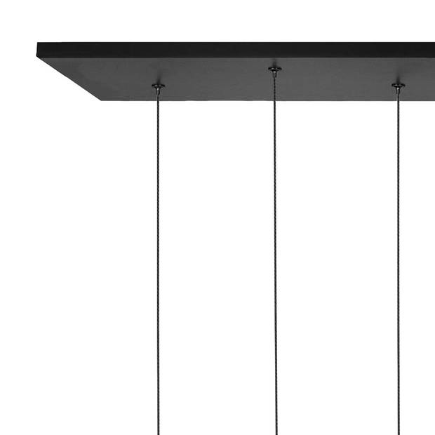 Highlight Hanglamp Kobe 6 lichts L 116 cm zwart