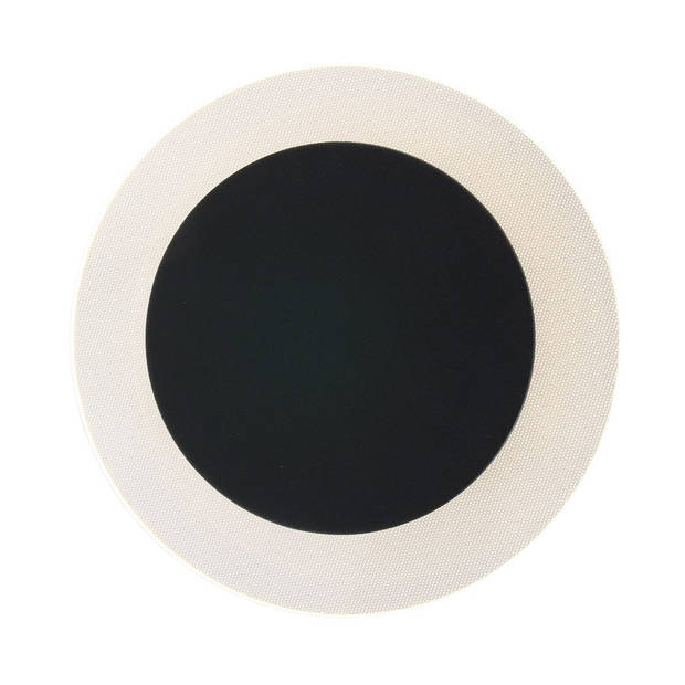 Steinhauer Plafondlamp Lido Ø 17 cm zwart