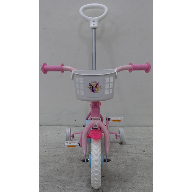 Disney Meisjesfiets Princess 10 Inch 18 cm Meisjes Doortrapper Roze