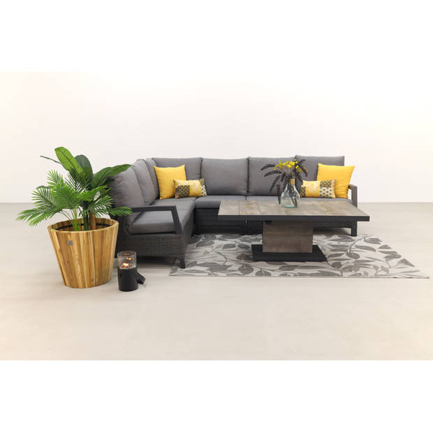 VDG Darwin/Jersey deluxe lounge dining set - antraciet