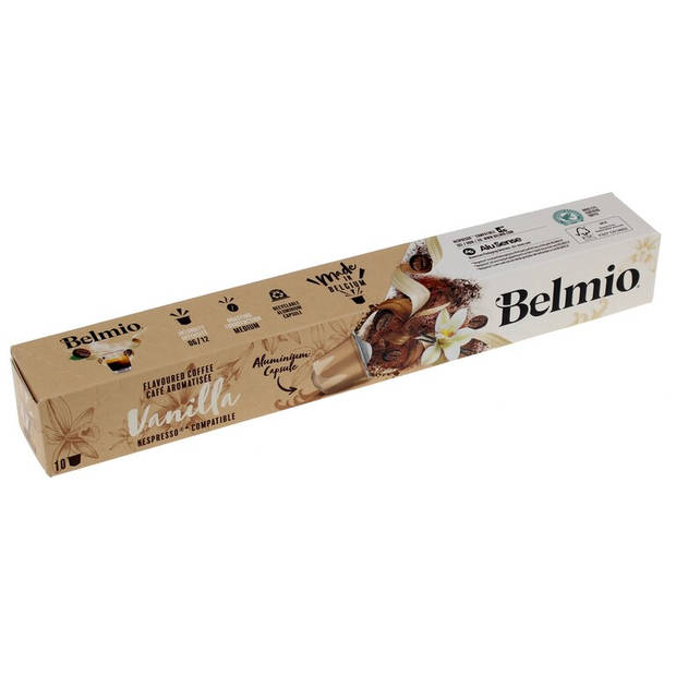 Belmio Belmio Madagascar Vanille Koffie 10 Capsules 541515031191
