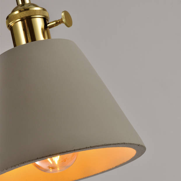 QUVIO Hanglamp langwerpig grijs - QUV5092L-GREY