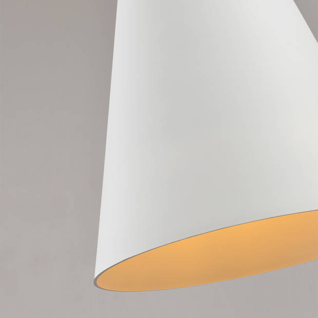 QUVIO Hanglamp langwerpig wit - QUV5072L-WHITE