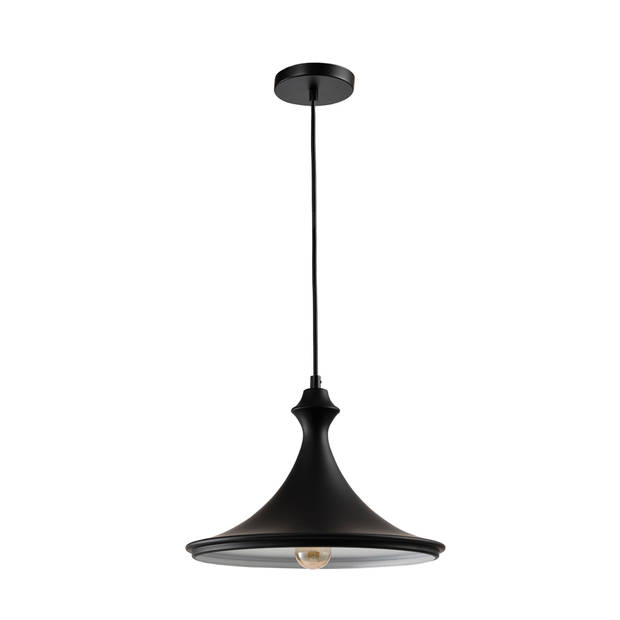 QUVIO Hanglamp rond zwart - QUV5105L-BLACK