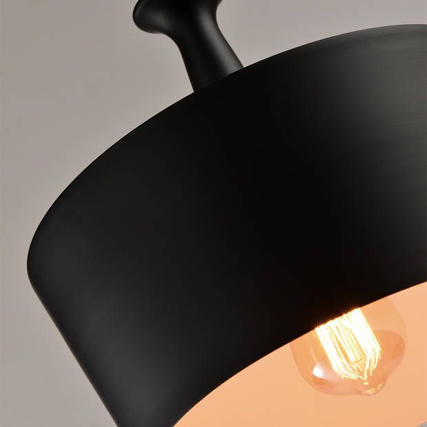 QUVIO Hanglamp rond zwart - QUV5108L-BLACK