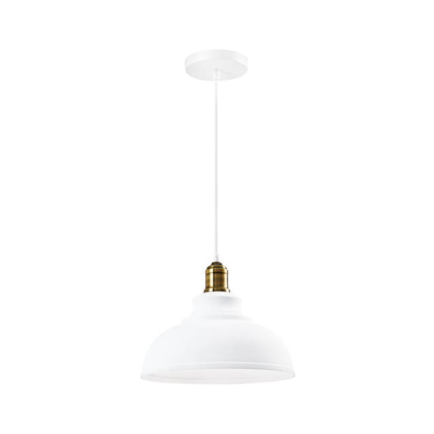 QUVIO Hanglamp rond wit - QUV5126L-WHITE