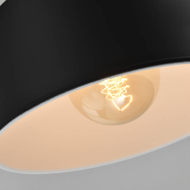 QUVIO Hanglamp rond zwart - QUV5127L-BLACK