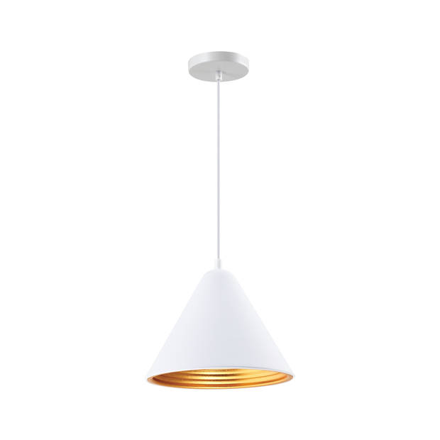 QUVIO Hanglamp rond wit - QUV5160L-WHITE