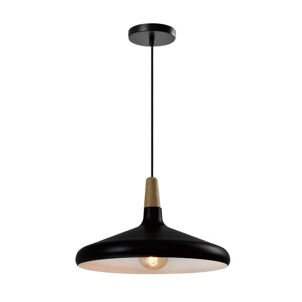 QUVIO Hanglamp rond zwart - QUV5132L-BLACK