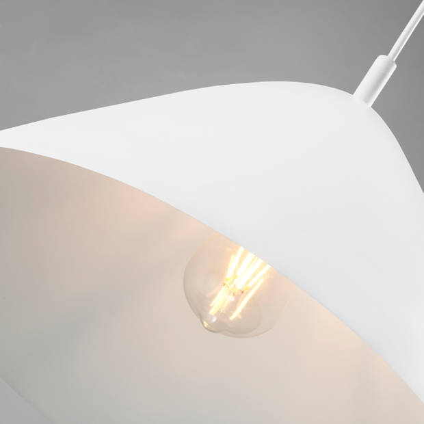 QUVIO Hanglamp rond wit - QUV5138L-WHITE