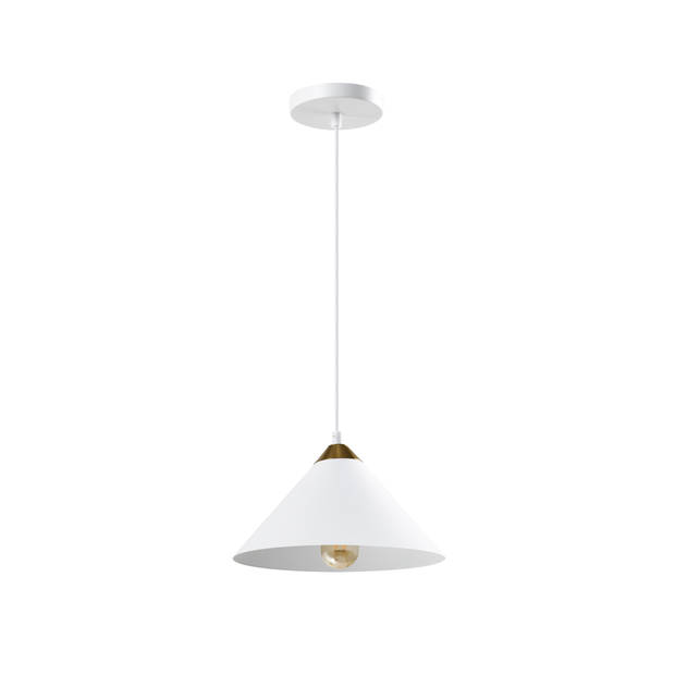 QUVIO Hanglamp rond wit - QUV5140L-WHITE