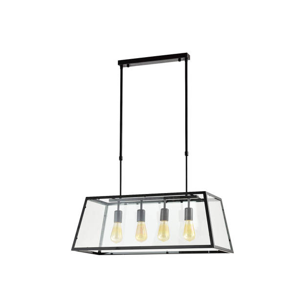 QUVIO Hanglamp zwart - QUV5058L-BLACK