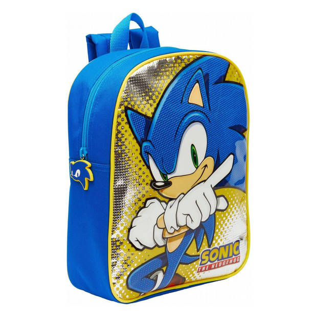 Sega rugzak Sonic 6 liter 30 x 24 cm polyester blauw