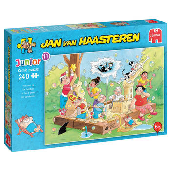 Jan van Haasteren Junior puzzel de zandbak 240 stukjes (6030082)