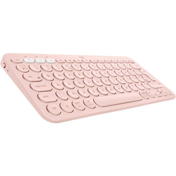 Logitech bluetooth toetsenbord K380 US (Roze)