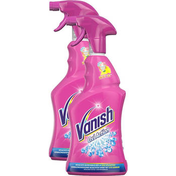 Vanish Oxi Action Vlekverwijderaar Spray - 2 x 750ml - Voordeelverpakking