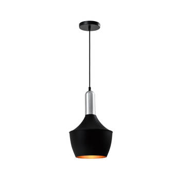 QUVIO Hanglamp rond zwart - QUV5118L-BLACK