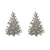 2x stuks kunststof kersthangers kerstboom champagne glitter 15 cm kerstornamenten - Kersthangers