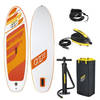 Bestway Sup Board - Hydro Force - Aqua Journey Set en SUP Elektrische Luchtpomp 12V