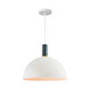 QUVIO Hanglamp wit en blauw - QUV5087L-BLUE/WHITE