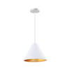 QUVIO Hanglamp rond wit - QUV5160L-WHITE