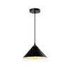 QUVIO Hanglamp rond zwart - QUV5140L-BLACK