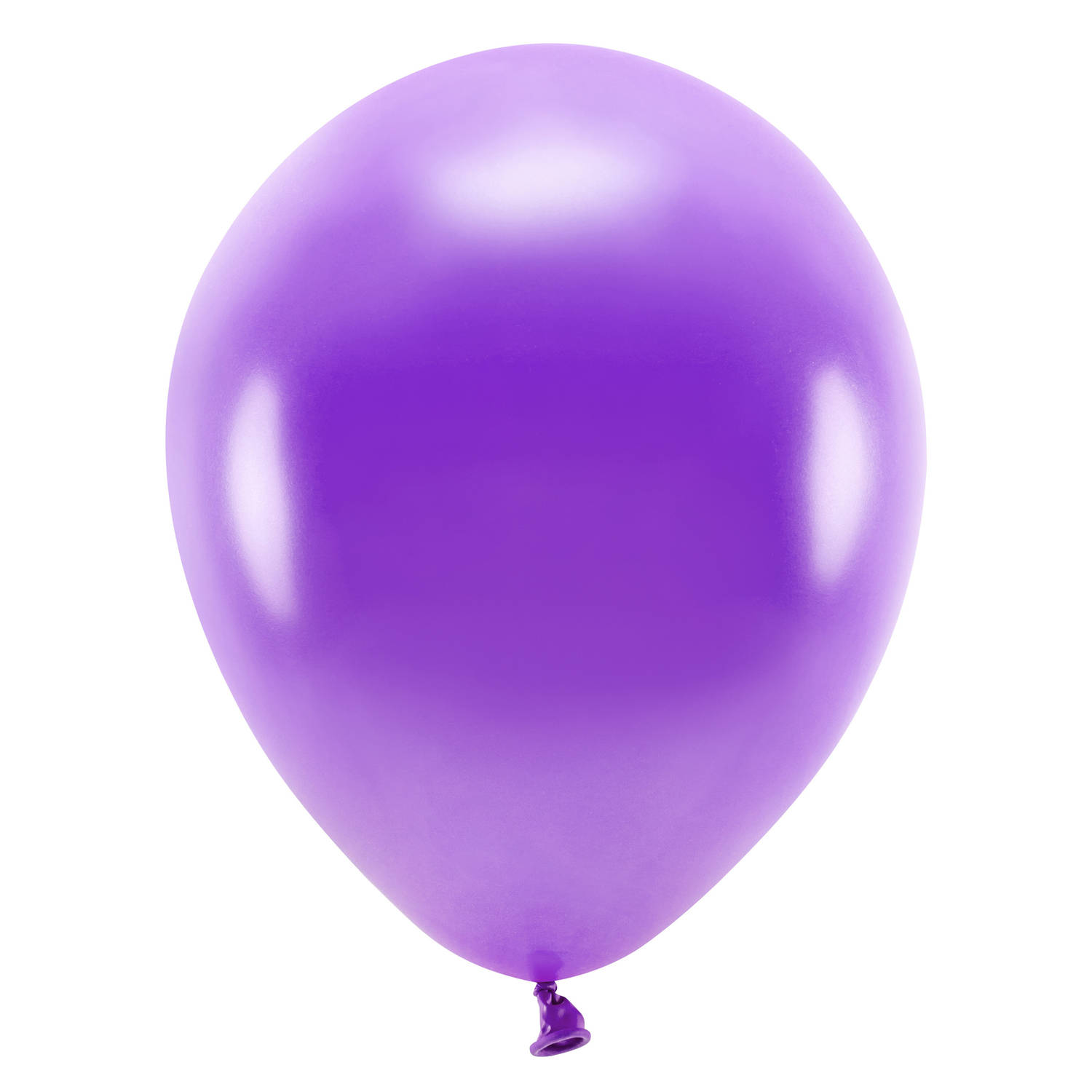 100x Paarse ballonnen 26 cm eco/biologisch afbreekbaar - Ballonnen