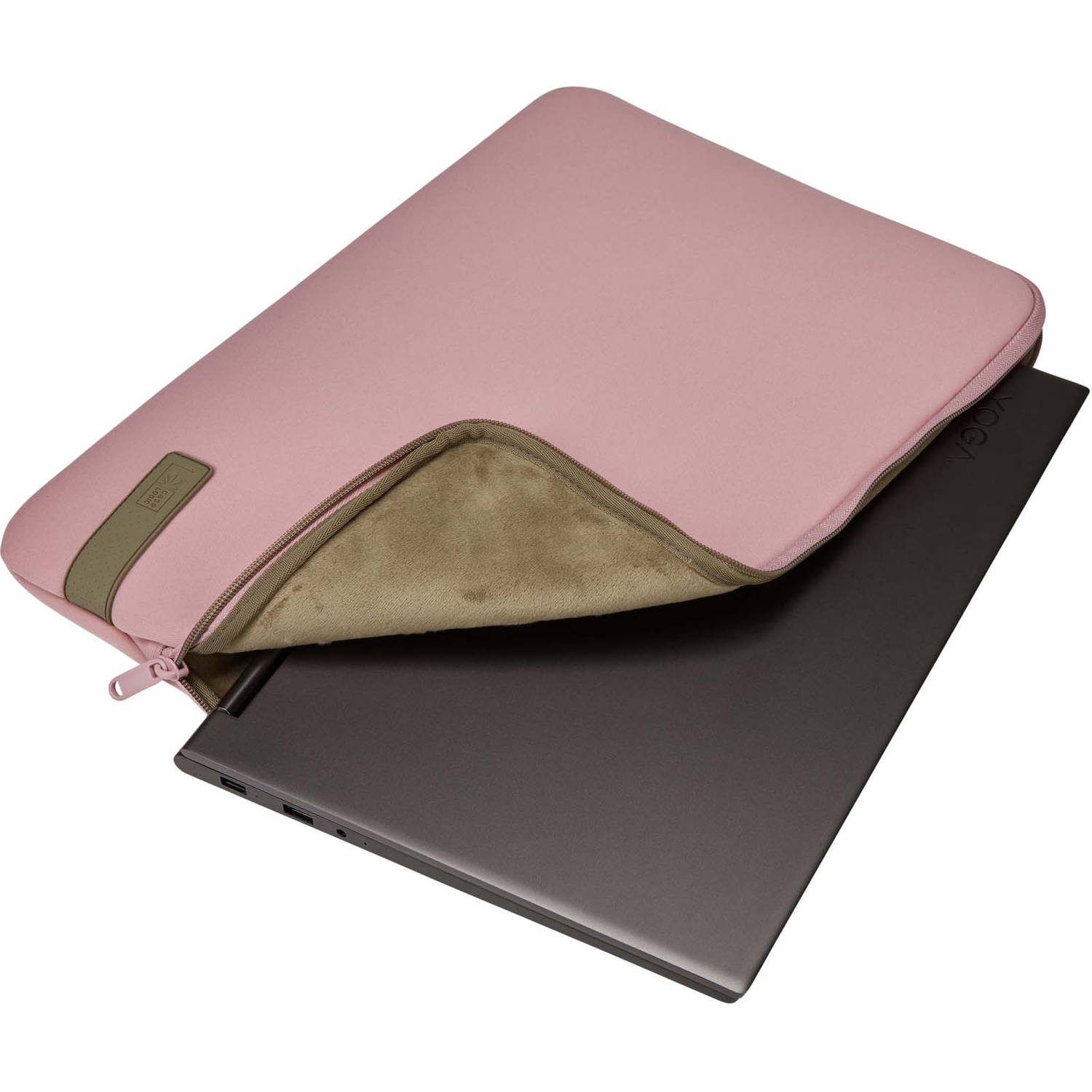 Paard thee Junior Case logic laptop sleeve Reflect 15.6 inch (Roze) | Blokker
