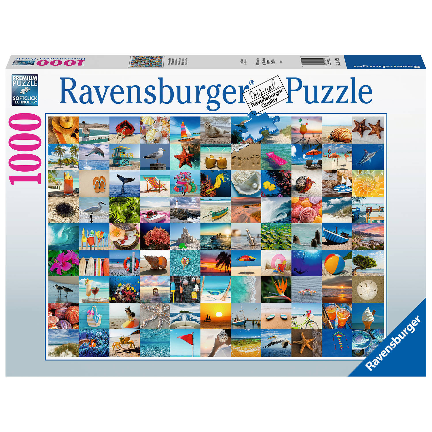 Ravensburger puzzel 99 Seaside Moments 1000 stukjes