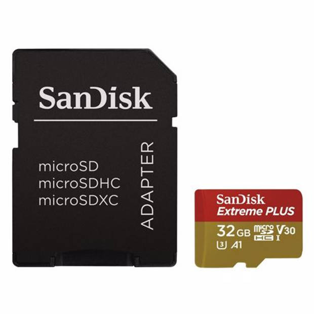 Sandisk micro SD geheugenkaart MSD EXT PLUS 32GB