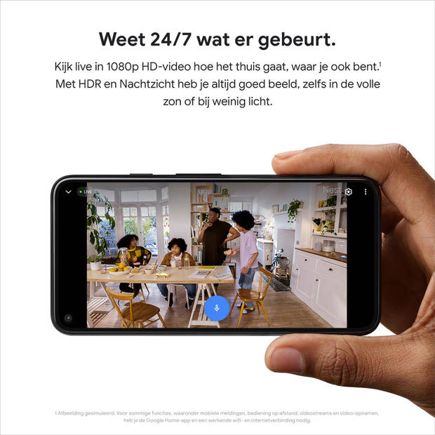 Google Nest Cam Wired (2e generatie)