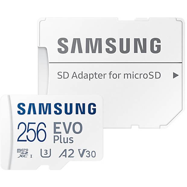 Samsung EVO+ flash geheugenkaart microSD 256GB