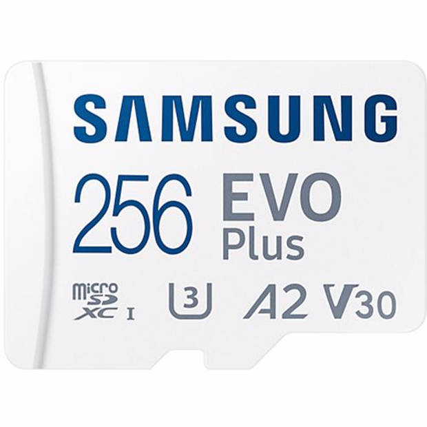 Samsung EVO+ flash geheugenkaart microSD 256GB