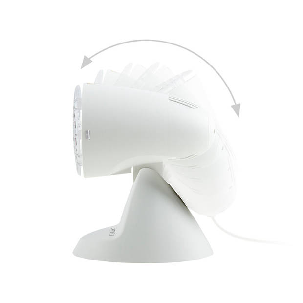 Carmen CIL1001W - Infraroodlamp - 100 Watt - Geschikt voor spier- en gewrichtspijn - Verticaal kantelbaar - Wit