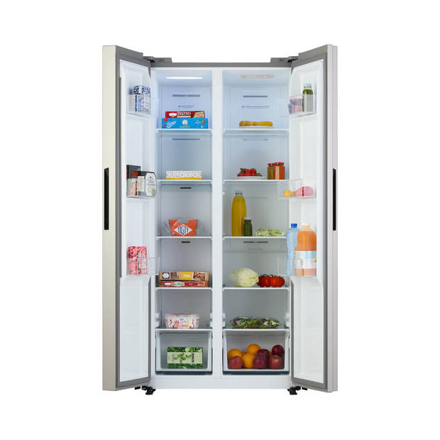 Tomado TSS8301S - Amerikaanse koelkast - 460 liter - Energieklasse F - No frost - RVS