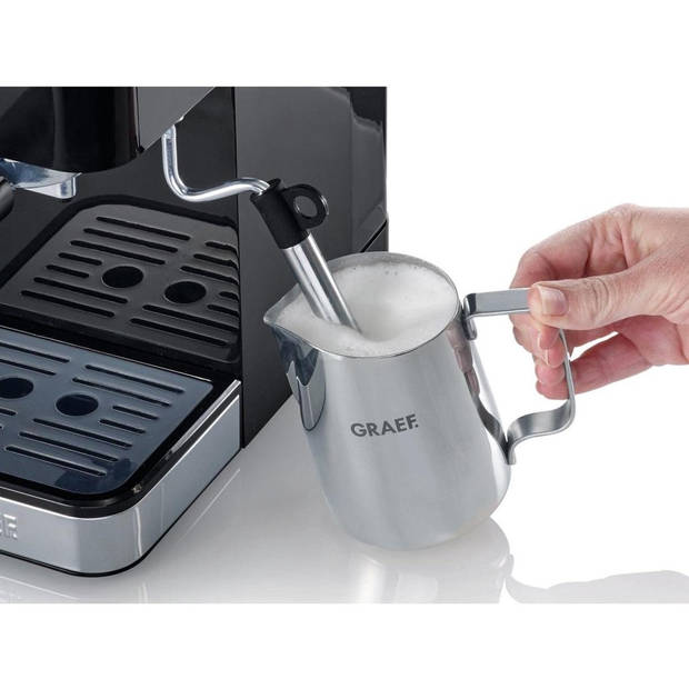 Graef Espresso piston machine ES402 compact 14 cm breed 1400 Watt